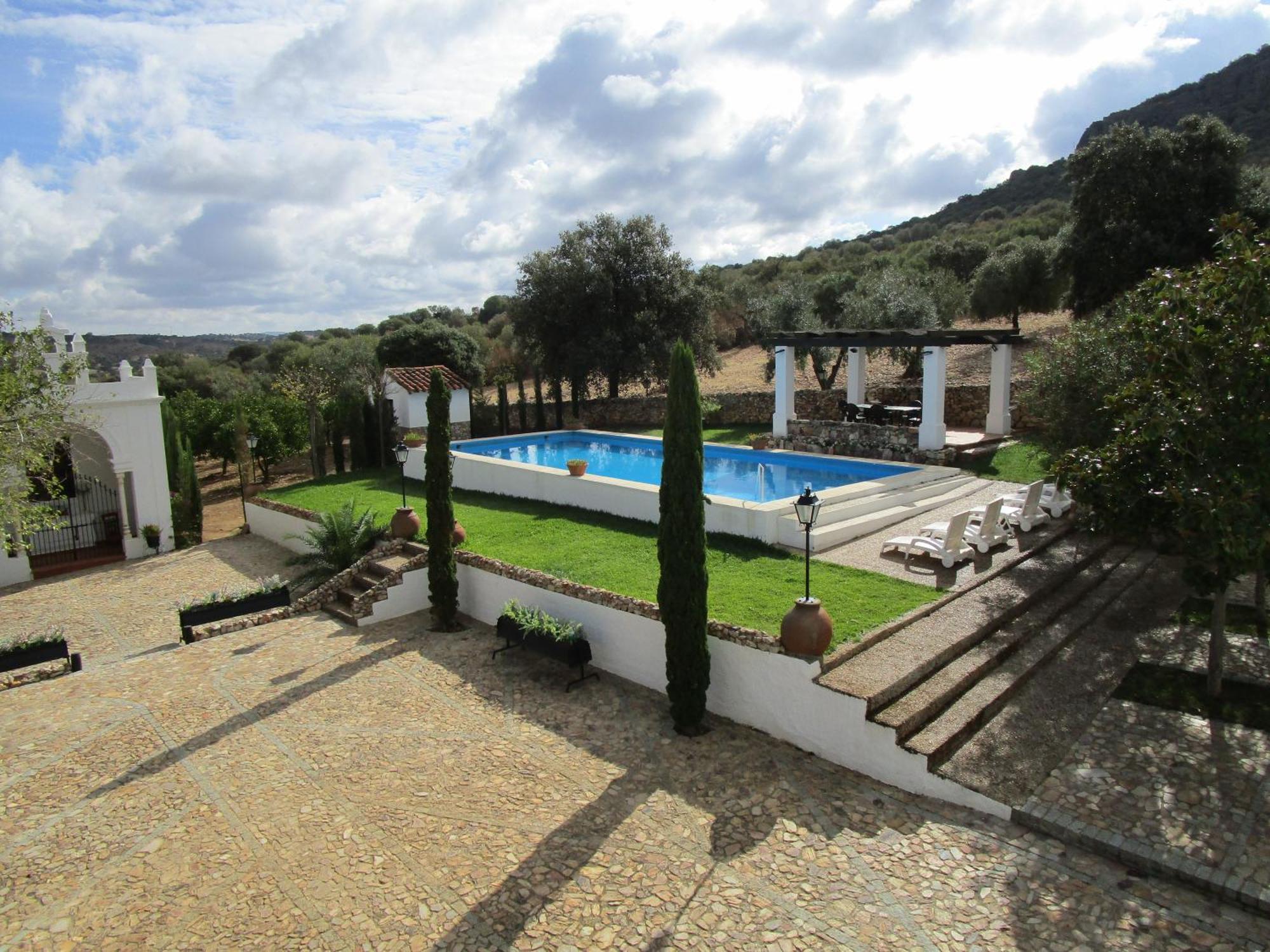 Casa Rural Sierra De Mampar Hornachos ภายนอก รูปภาพ