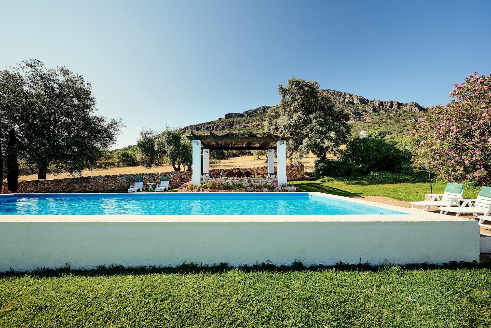 Casa Rural Sierra De Mampar Hornachos ภายนอก รูปภาพ