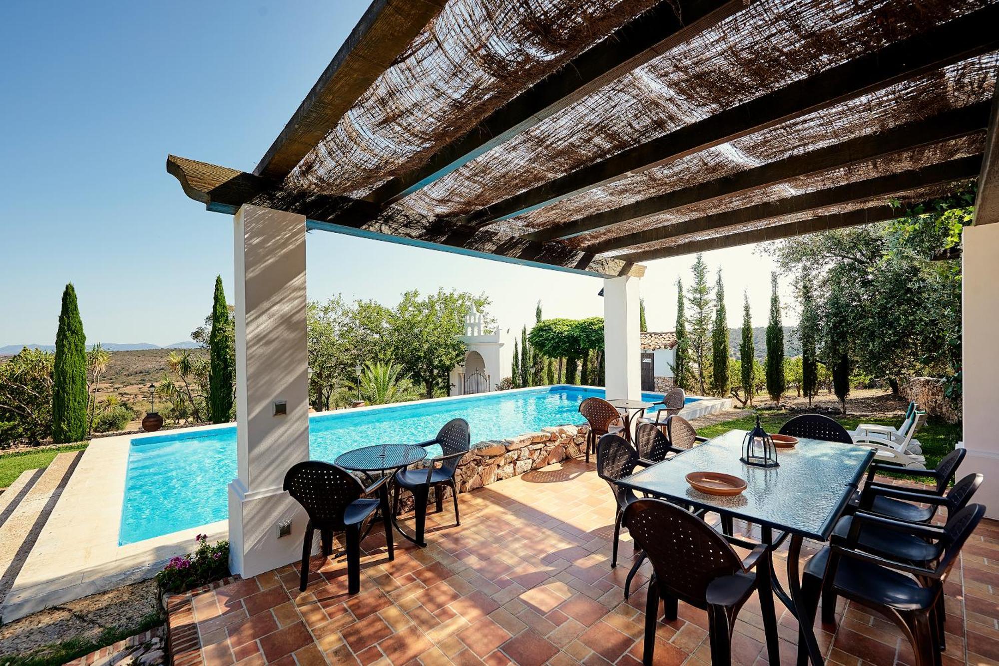 Casa Rural Sierra De Mampar Hornachos ภายนอก รูปภาพ